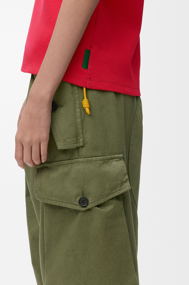 LOEWE T-shirt in cotton blend Red