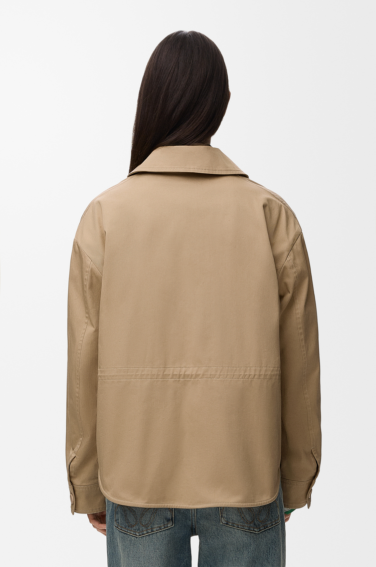 LOEWE Workwear jacket in cotton Beige