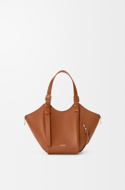 LOEWE Hammock Flip bag in classic calfskin Squirrel