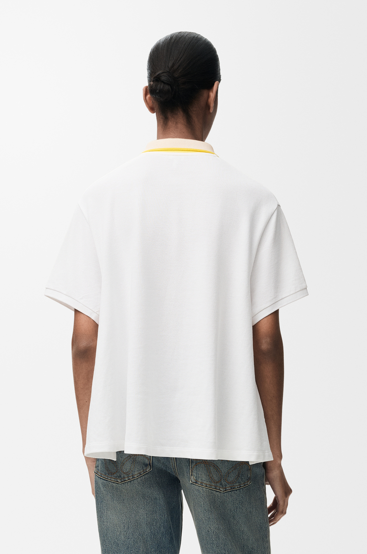 LOEWE Poloshirt aus Baumwolle Weiß