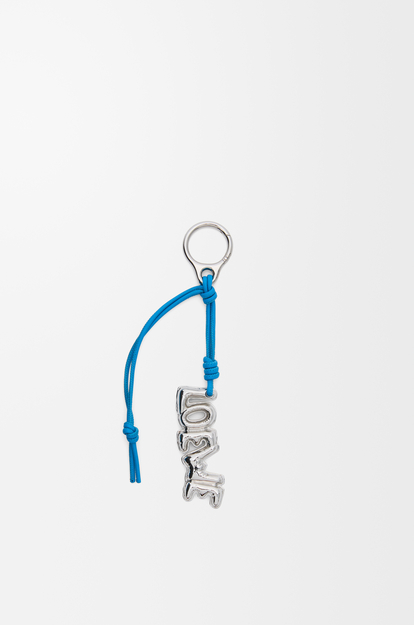 LOEWE Blown inflated LOEWE charm in brass Silver