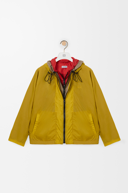 LOEWE Giacca in tessuto tecnico Giallo
