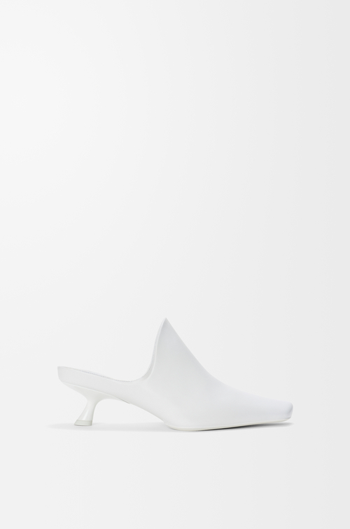 LOEWE Sabot Emily in pelle di agnello Bianco Ottico