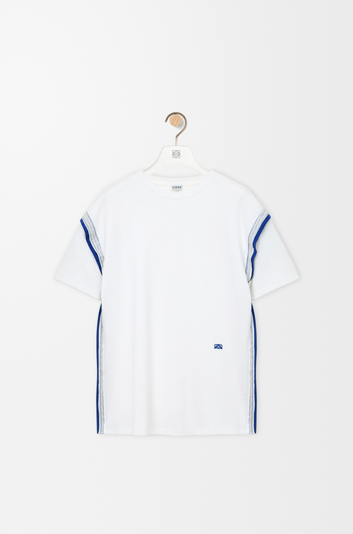 LOEWE T-shirt in misto cotone Bianco