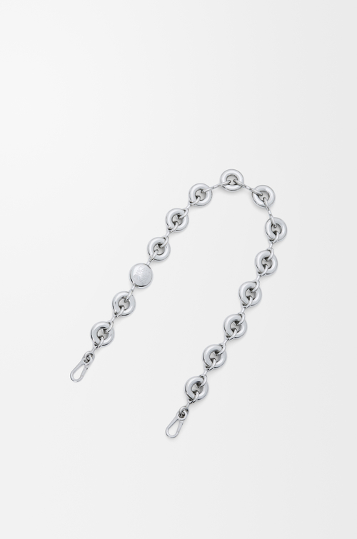 LOEWE Klobige Donut Kette Silber