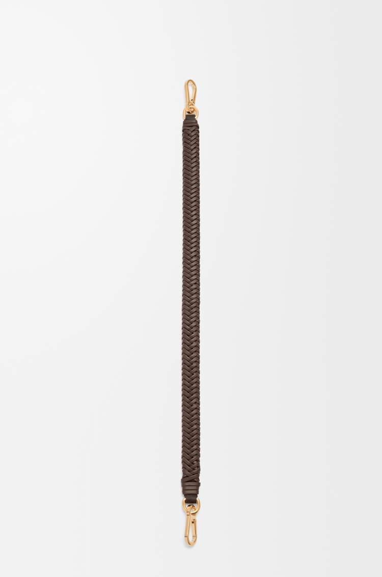 LOEWE Arrow short strap in classic calfskin Chocolate