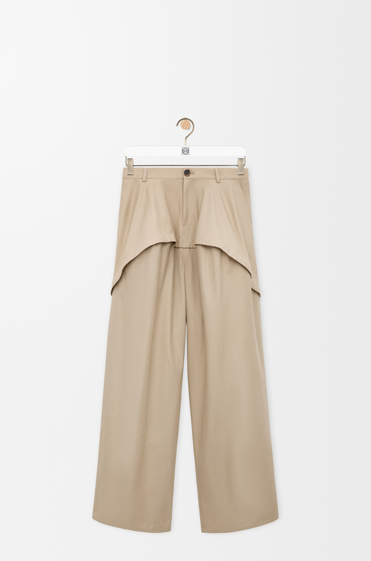 LOEWE Pantalon en coton Beige