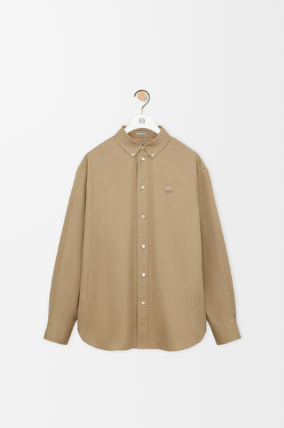 LOEWE Shirt in cotton Beige