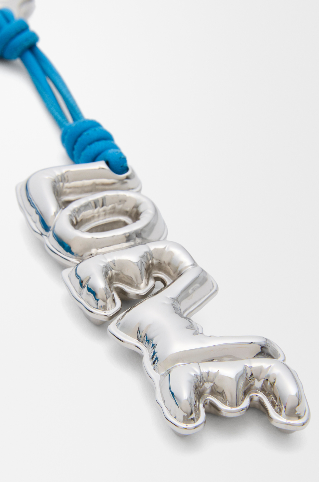 LOEWE Aufgeblasener LOEWE Anhänger aus Messing Silber