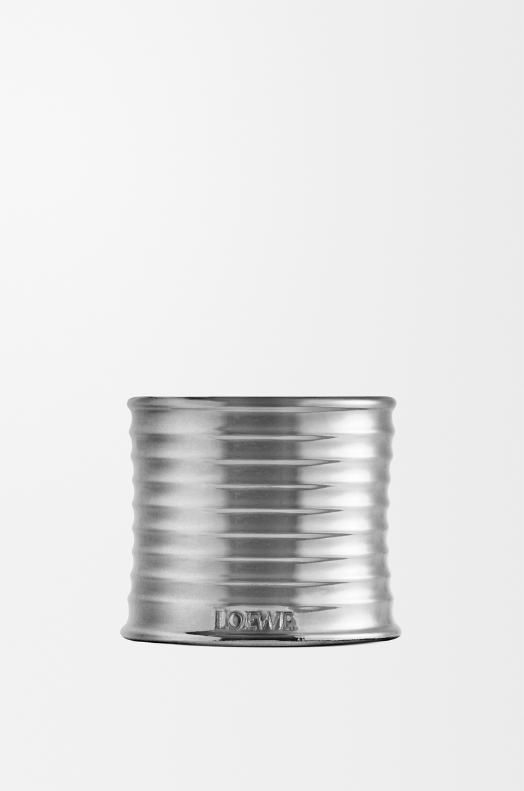 LOEWE Midi Black Sesame scented candle Silver