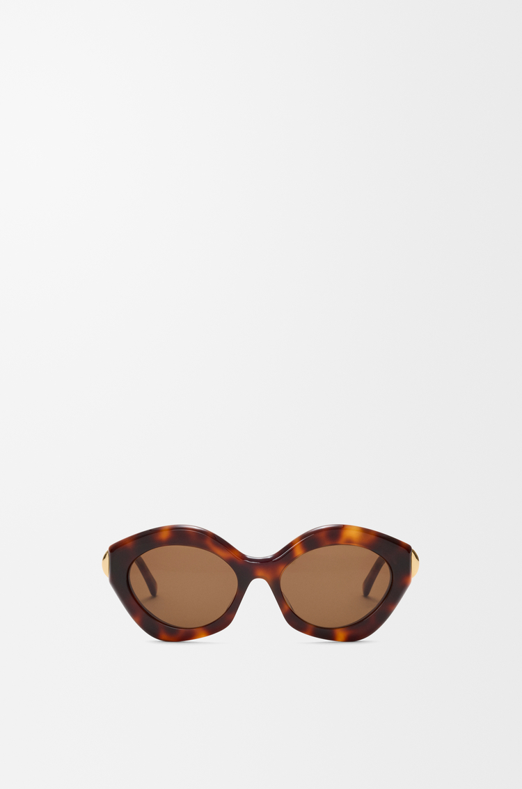 LOEWE Coil Cateye sunglasses Havana