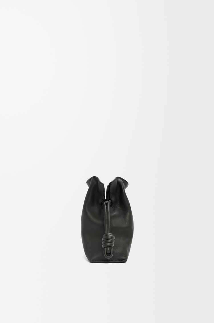 LOEWE Borsa Flamenco Clutch mini in nappa di vitello Nero
