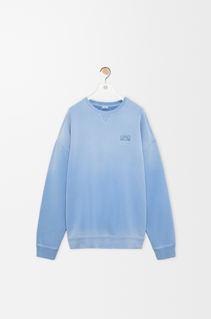 LOEWE Sweatshirt in cotton Blue