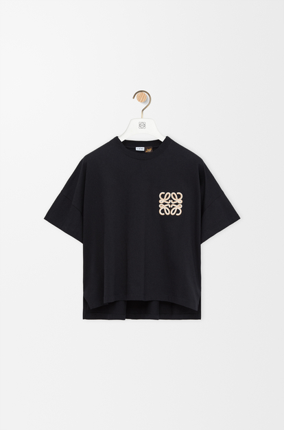 LOEWE Boxy fit T-shirt in cotton Black