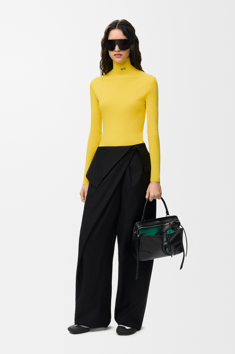 LOEWE Top in viscose blend Yellow