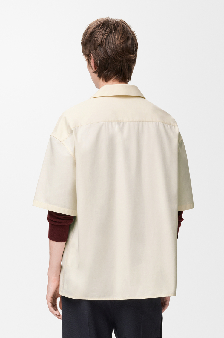 LOEWE Short sleeve shirt in cotton White