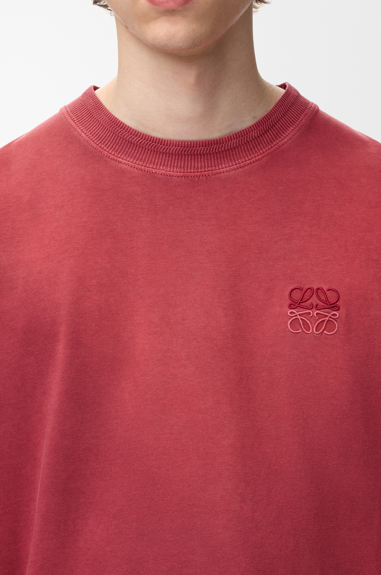 LOEWE Regular fit T-shirt in cotton Red