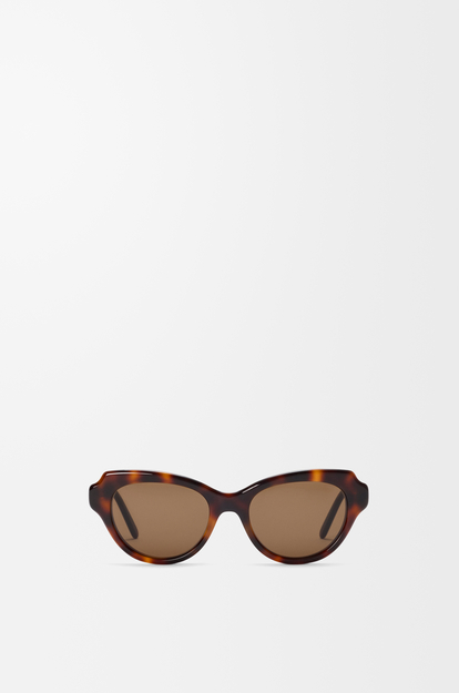 LOEWE Swan Slim sunglasses Havana