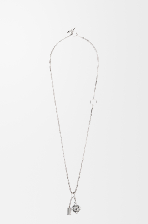 LOEWE Personalisierte Halskette aus Metall Palladium
