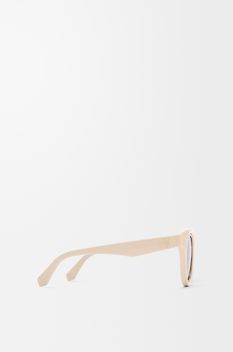 LOEWE Lunettes de soleil Mini Anagram Butterfly Crème