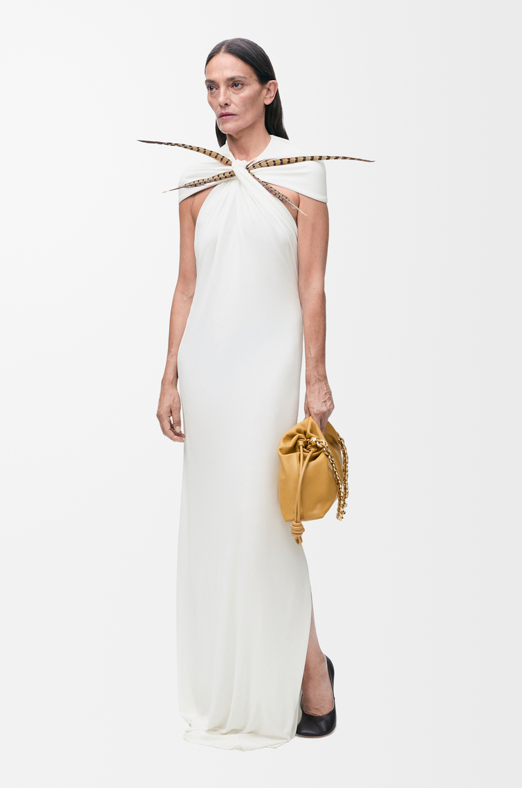 LOEWE Abito in viscosa Bianco