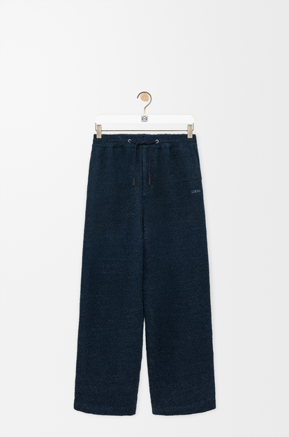 LOEWE Drawstring trousers in denim Dark Denim Blue