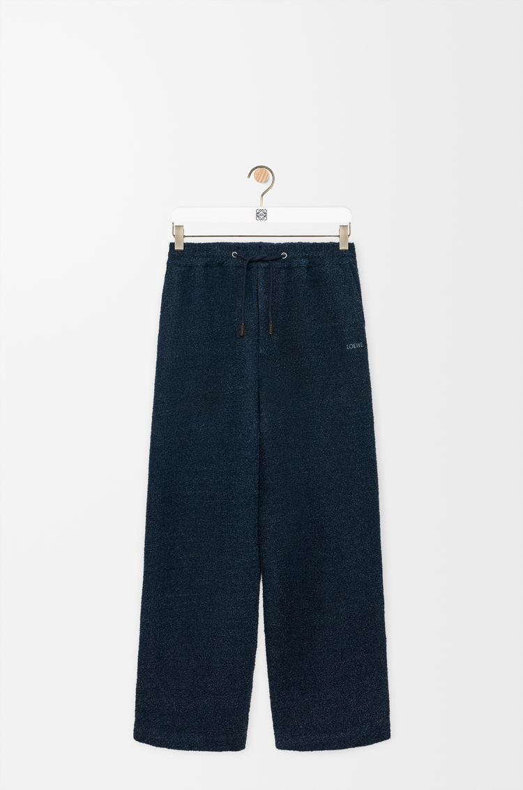 LOEWE Drawstring trousers in denim Dark Denim Blue