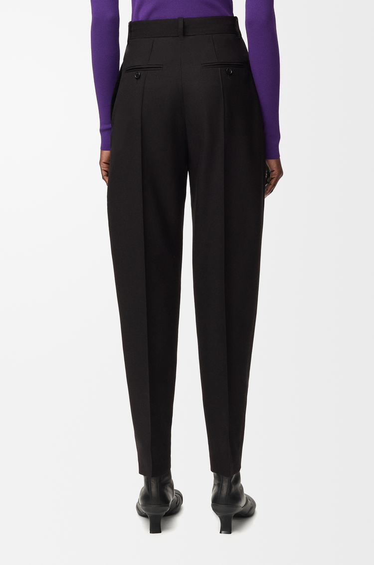 LOEWE Trousers in wool Black