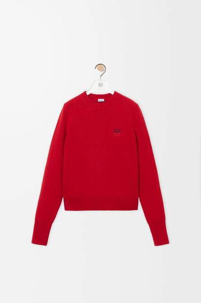 LOEWE Sweater in wool Red