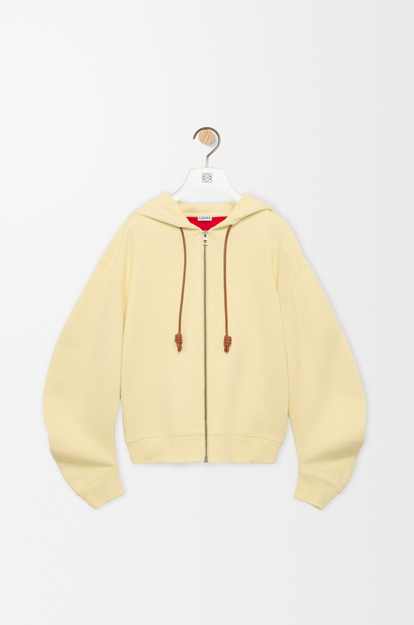 LOEWE Flamenco hoodie in cotton Vanilla