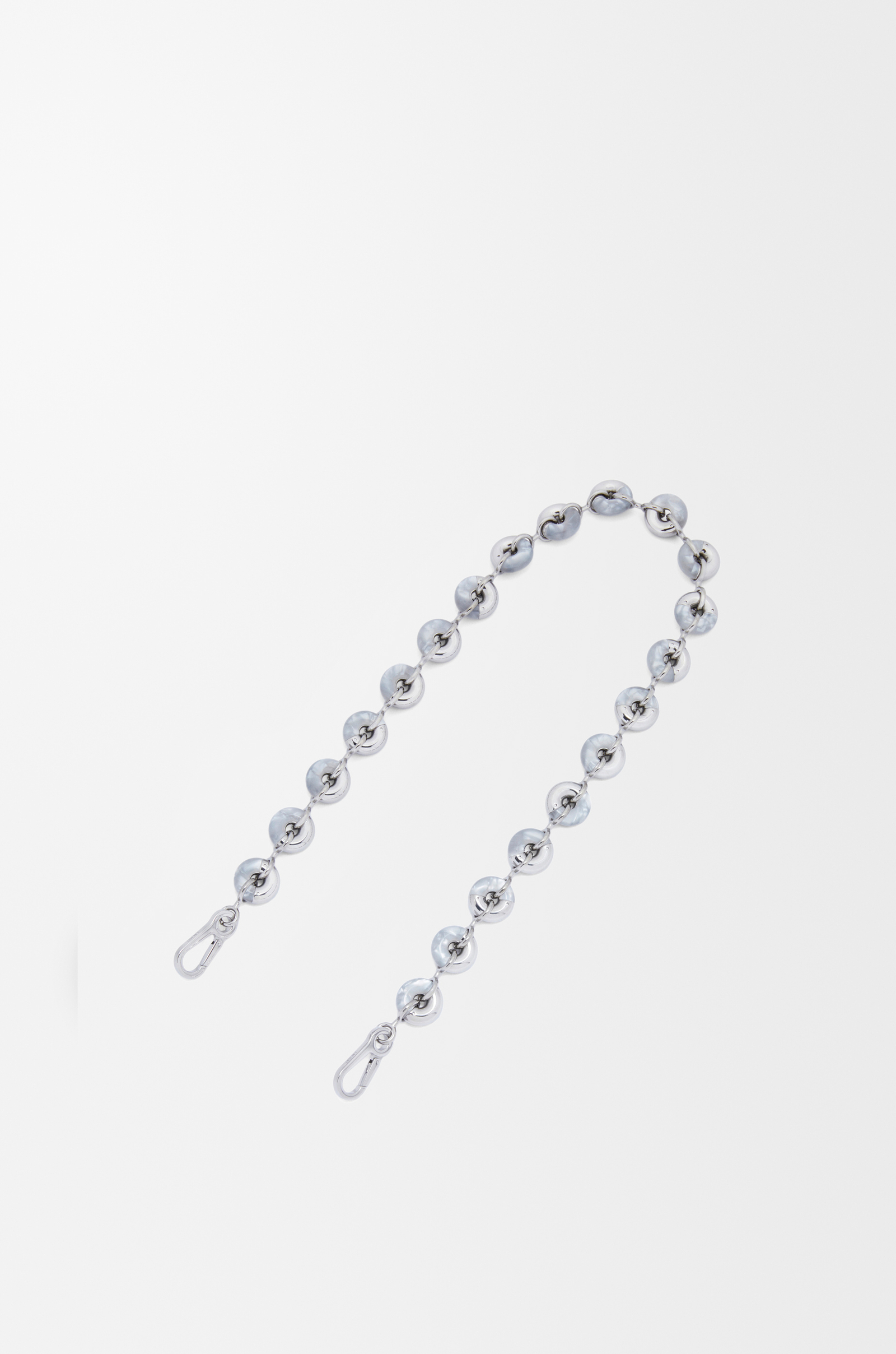 LOEWE Donut chain Nacre/Palladium
