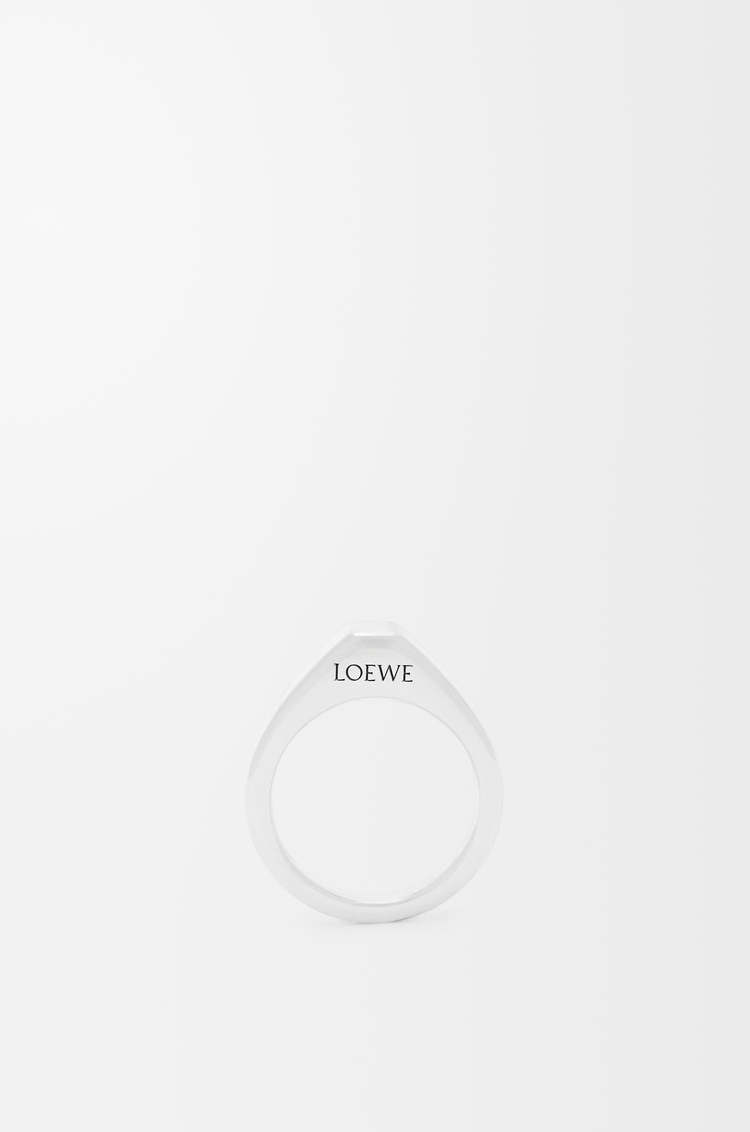 LOEWE Bague Stirrup en argent sterling Argent