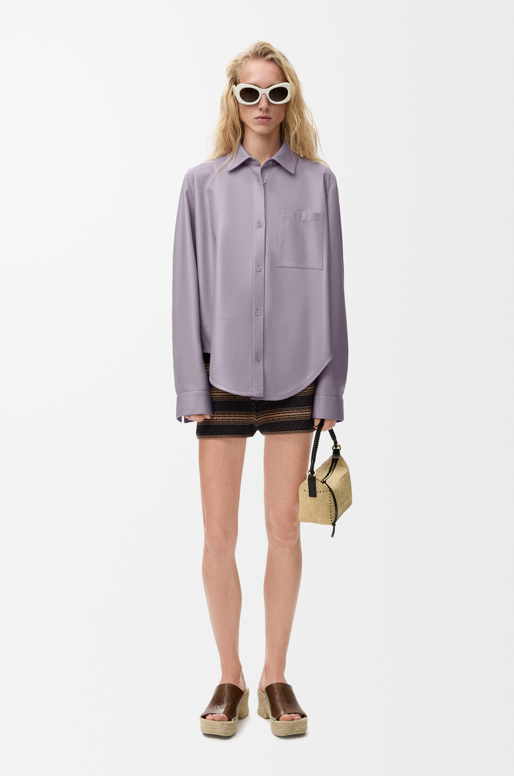 LOEWE Short in misto cotone Nero/Beige