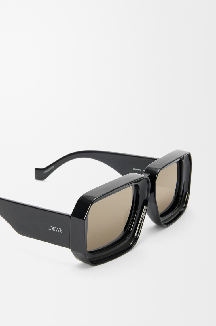 LOEWE Lunettes de soleil Paula's Ibiza Dive in Mask  Noir/Argent