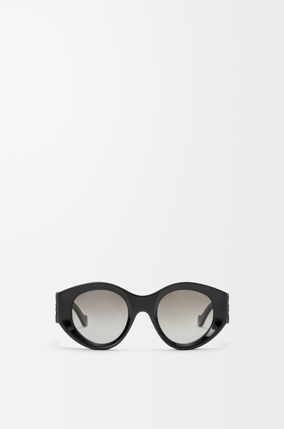 LOEWE Gafas de sol Maxi Anagram Butterfly Negro Negro