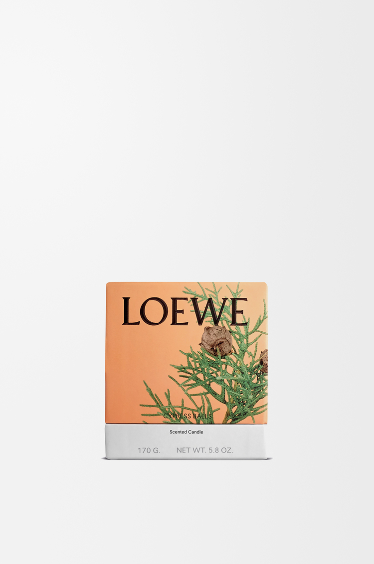 LOEWE サイプレスボール キャンドル スモール ベビーブルー