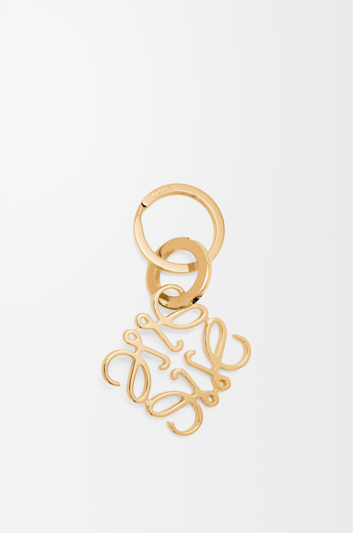 LOEWE Llavero Anagram Dorado
