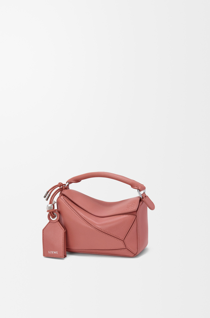 LOEWE Mini Featherlight Puzzle bag in nappa lambskin Blush