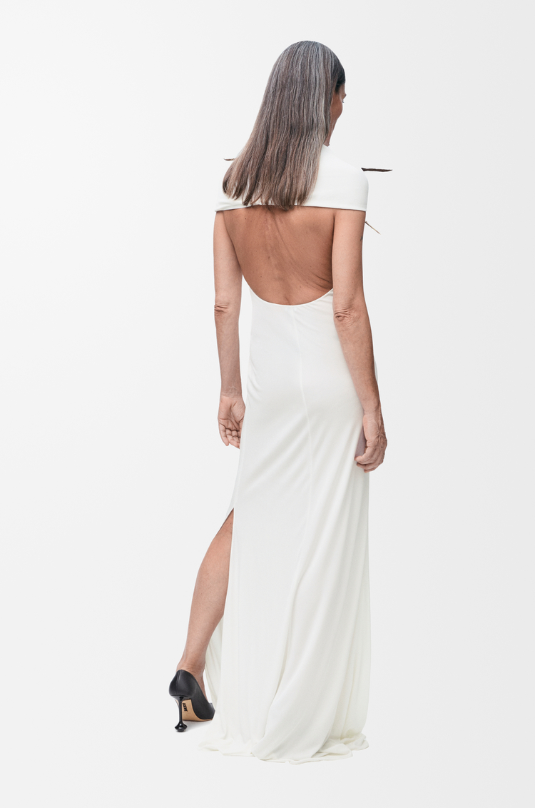 LOEWE Abito in viscosa Bianco