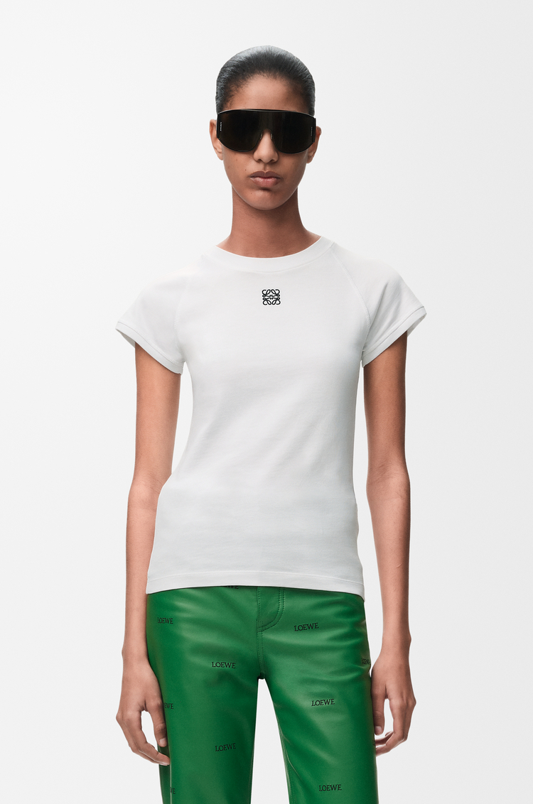 LOEWE Small fit T-shirt in cotton blend White
