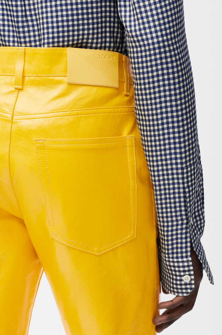 LOEWE Pantaloni in misto cotone Giallo