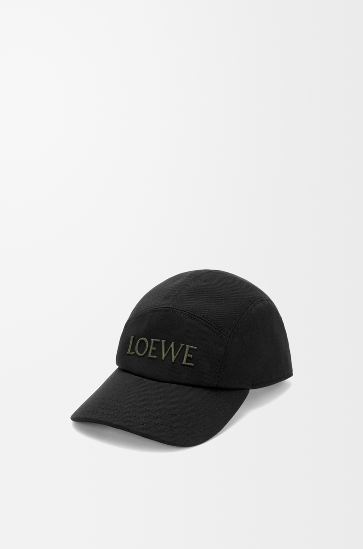LOEWE Gorra Camp en algodón Negro