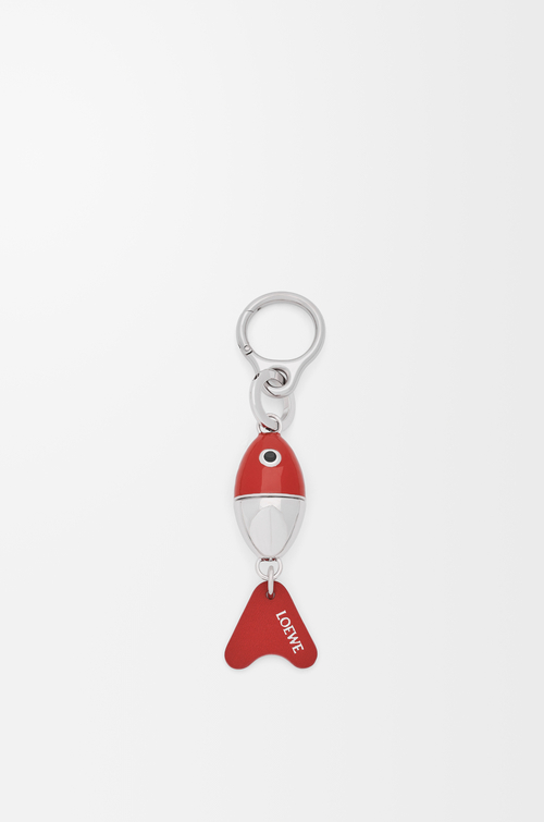 LOEWE Angelköder-Anhänger Red/Silver