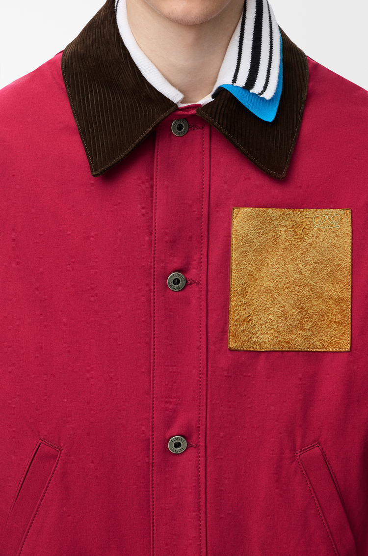 LOEWE Workwear jacket in cotton Red
