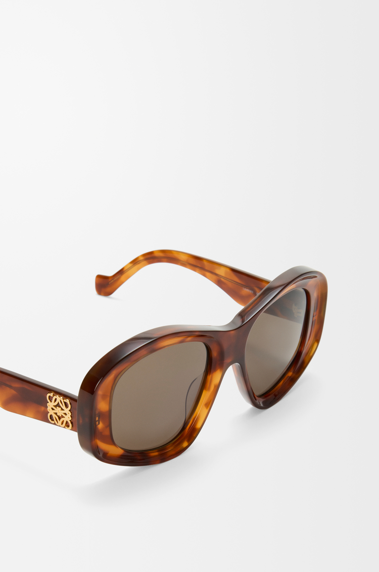 LOEWE Occhiali da sole Beveled Pentagon Avana