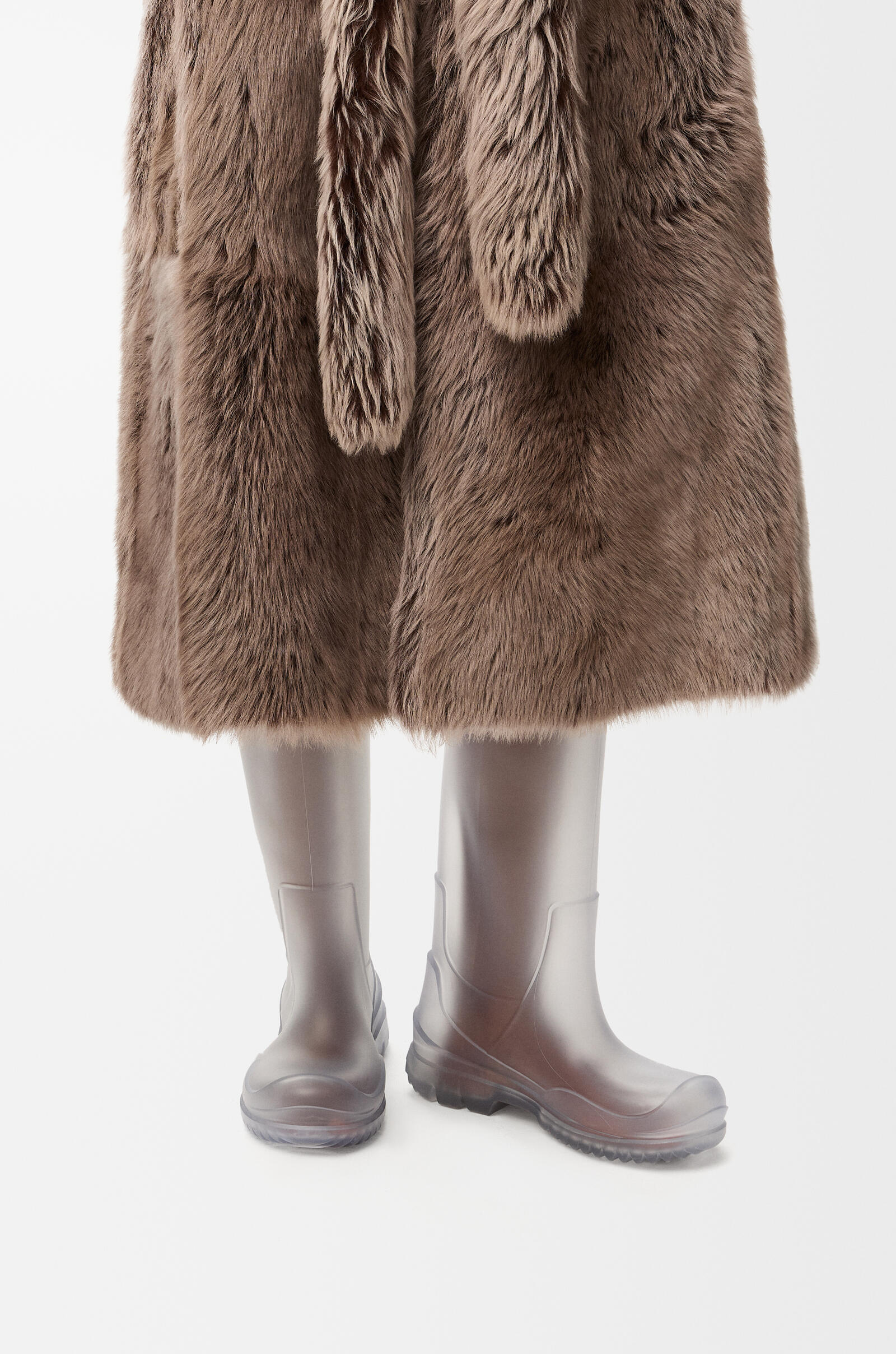 LOEWE Storm boot in rubber Transparent