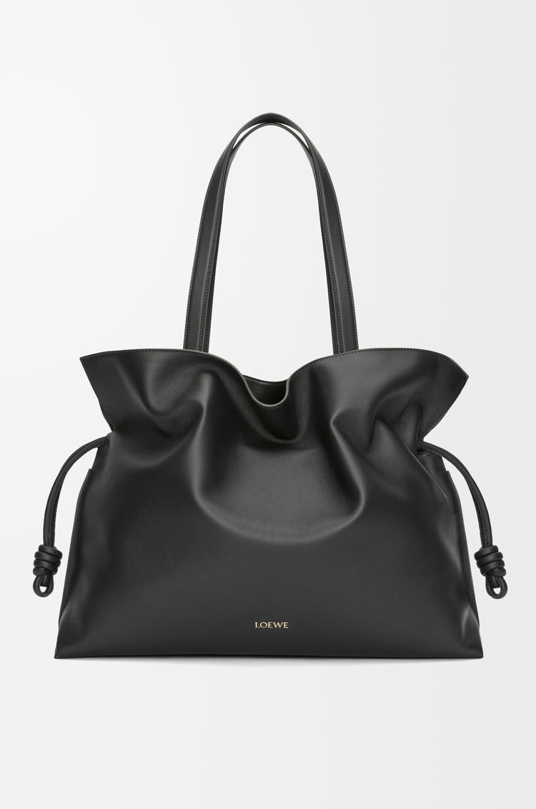 LOEWE XL Flamenco clutch in nappa calfskin Black