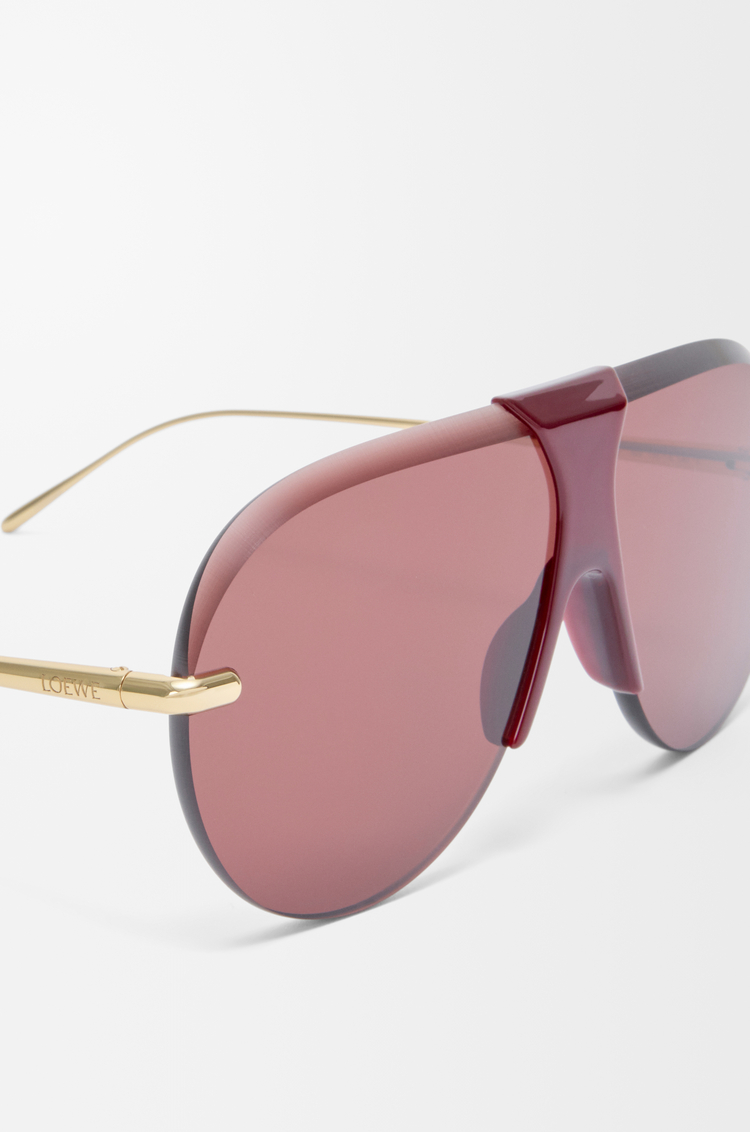 LOEWE Gafas de sol Safari Burdeos