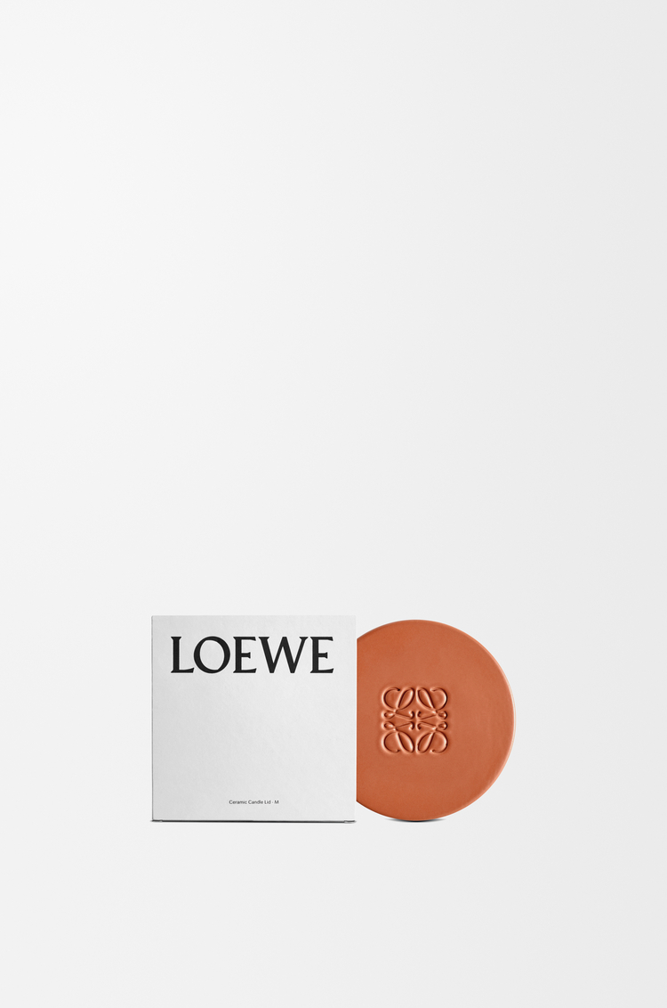 LOEWE Tapa para vela mediana Terracota