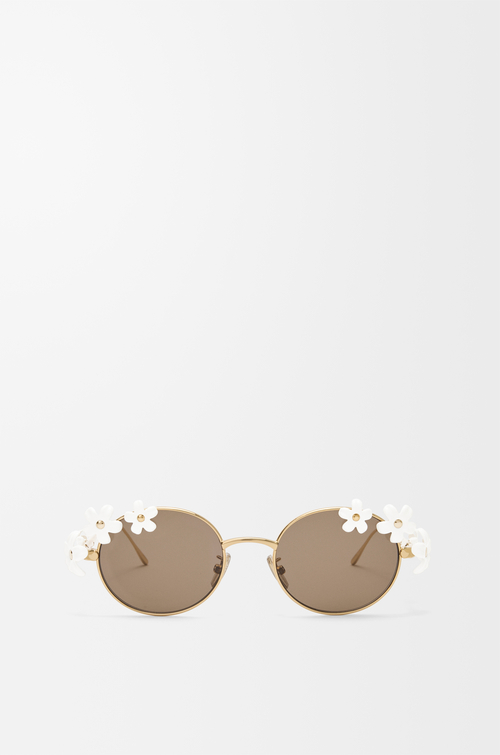 LOEWE Occhiali da sole Daisy Field Bianco